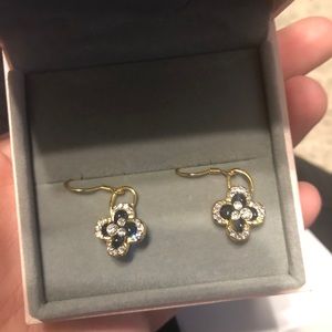 Gold earrings